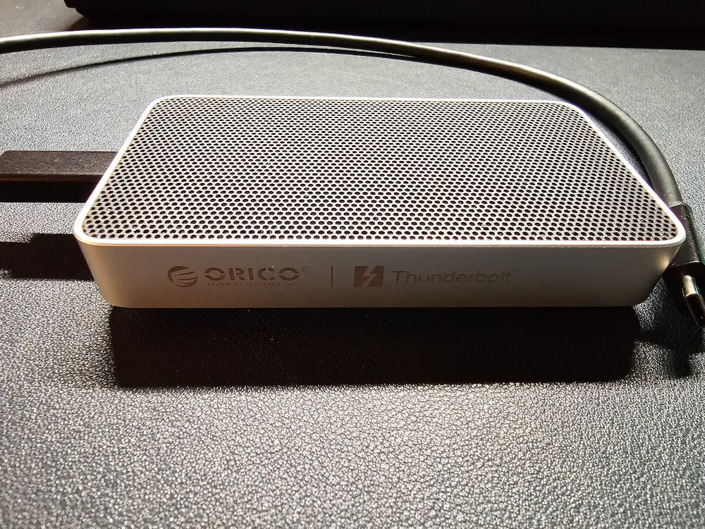ORICO X50 - بررسی باکس SSD اوریکو X50: طوفان تاندربولت ۵ در دنیای لینوکس!
