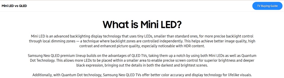 Mini LED - دعوای حقوقی سنگین TCL و سامسونگ؛ آیا تلویزیون‌های اقتصادی سامسونگ واقعاً Mini LED هستند؟