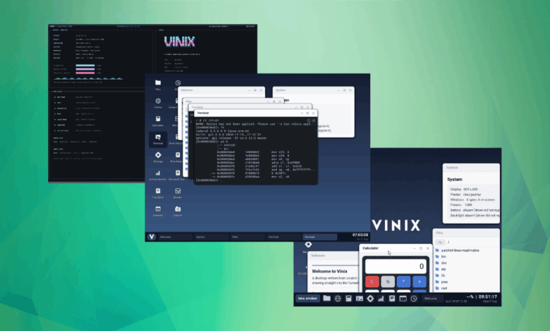 سیستم‌عامل Vinix
