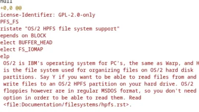 حذف HPFS از لینوکس