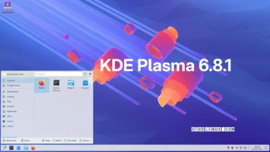 KDE Plasma 6.8.1