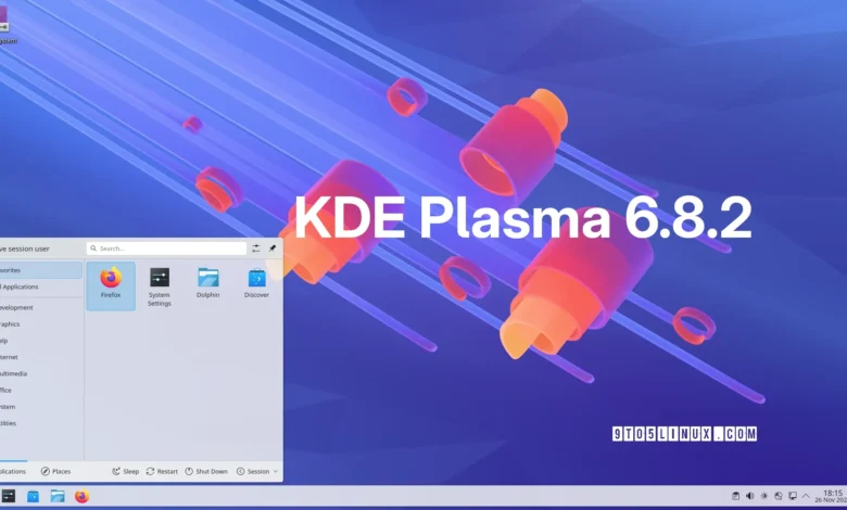 KDE Plasma 6.8.2