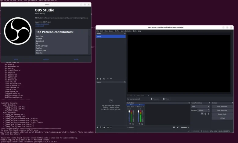 OBS Studio 33.0