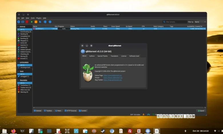 qBittorrent 5.3