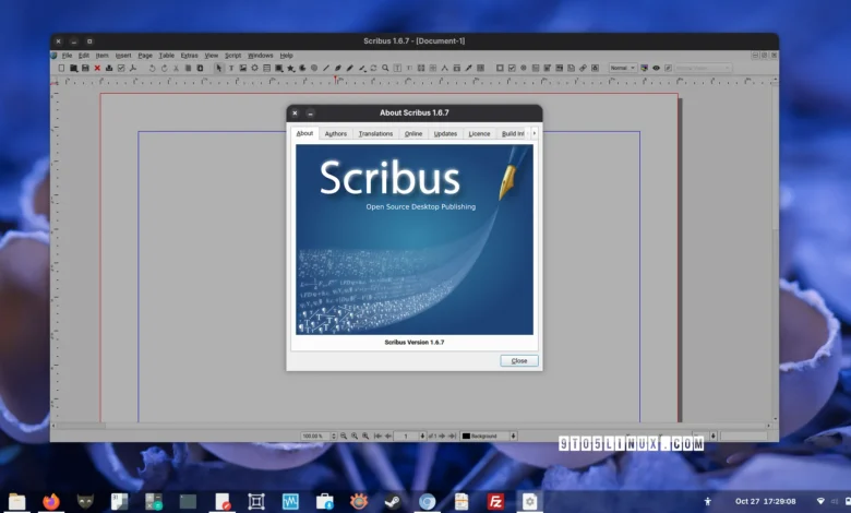 Scribus 1.6.7