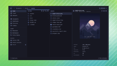 Strata file manager