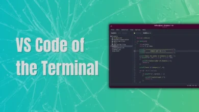 Terminal text editor